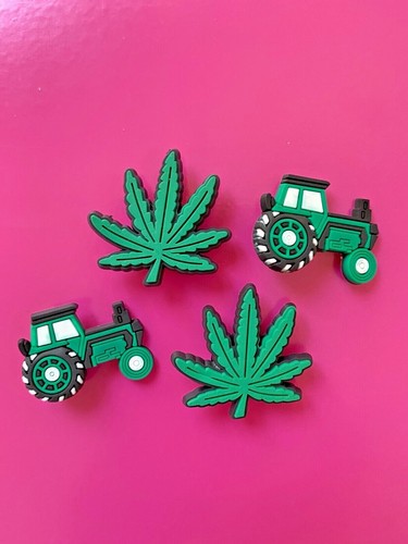 Tractor marijuana leaf - tractor,