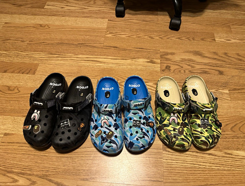 Selling all crocs together - all,